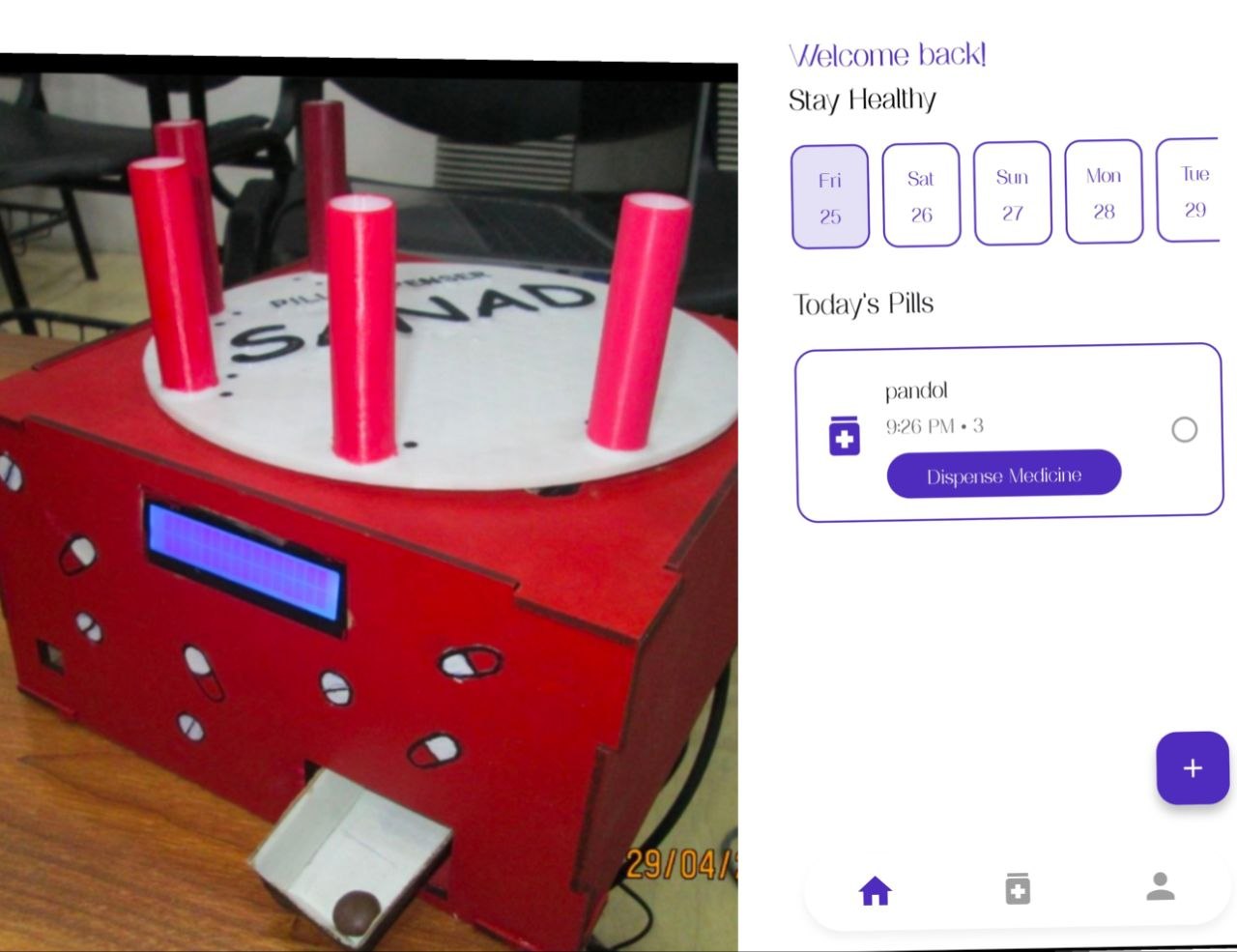 IoT Medicine Reminder & Dispenser App